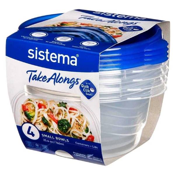 Round Take Along Food Container Bowls | Not Sale FB | Waseeh Pakistan