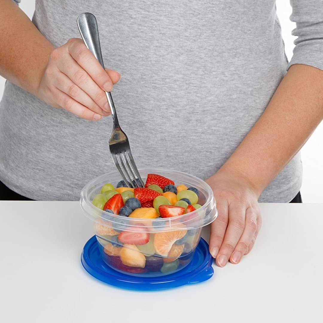 Round Take Along Food Container Bowls | Not Sale FB | Waseeh Pakistan