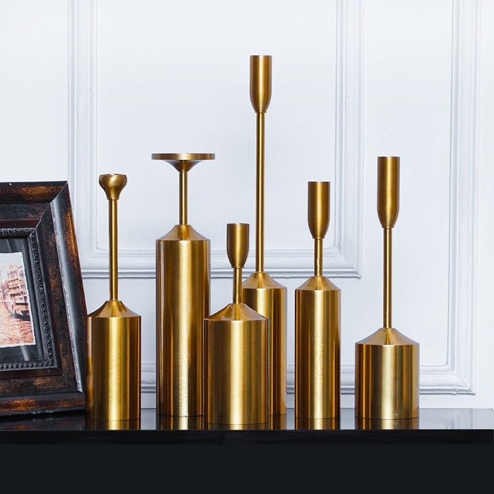 Royal Style Candle Holder (set of 6) | Not Sale FB | Waseeh Pakistan