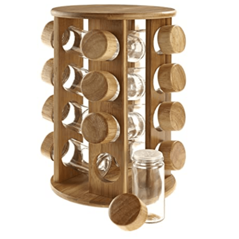 Rubberwood Spice Rack | kitchen item | Waseeh Pakistan