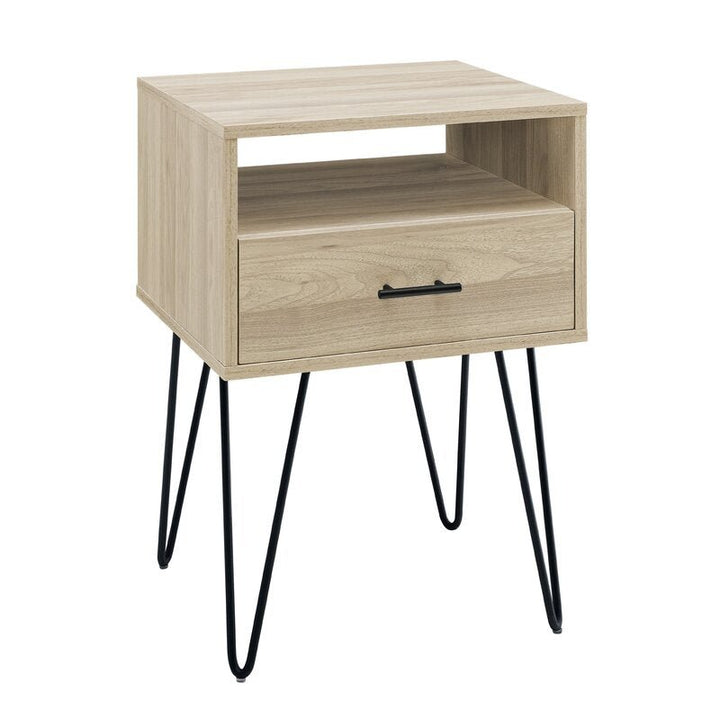Rustic Living Lounge Center Side Hairpin Table (Birch Touch) | Furniture | Waseeh Pakistan