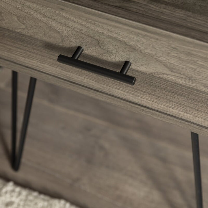 Rustic Living Lounge Coffee Center Side Hairpin Side Table (Greyish Cloud) | Furniture | Waseeh Pakistan