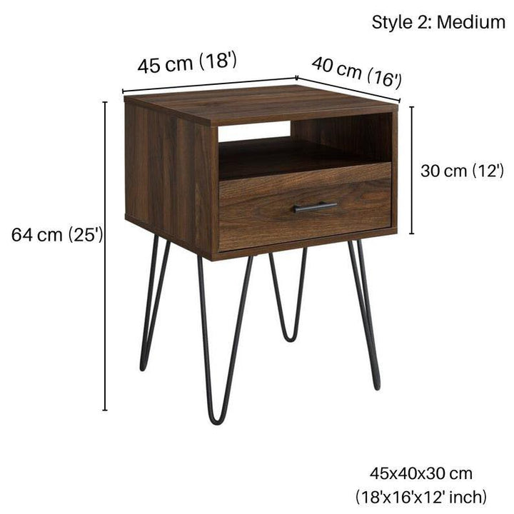 Rustic Side Living Lounge Center Side Hairpin Table | Furniture | Waseeh Pakistan