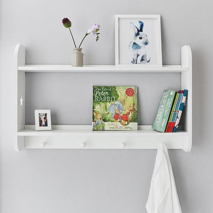 Rustic Star Kids Bedroom Organizer Floating Shelve | Furniture | Waseeh Pakistan