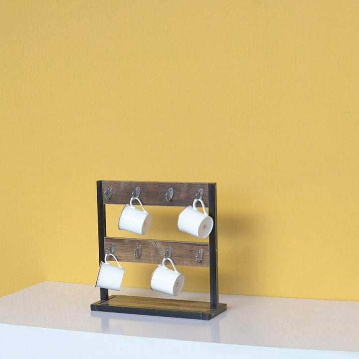 Rustic Tea Cup Organizer Rack | Not Sale FB | Waseeh Pakistan