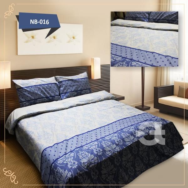 Rich Cotton Double Bed Sheet With 2 Pillow cases - waseeh.com