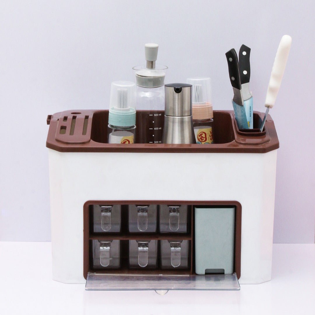 Saccharin Spice Organizer (Open Top) | kitchen item | Waseeh Pakistan