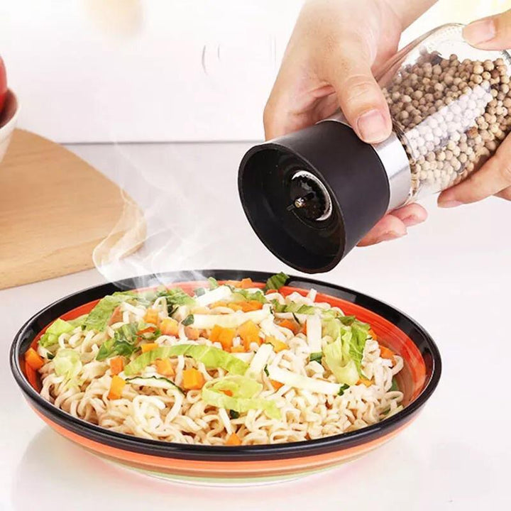 Salt and Pepper Glass Mills | kitchen item | Waseeh Pakistan