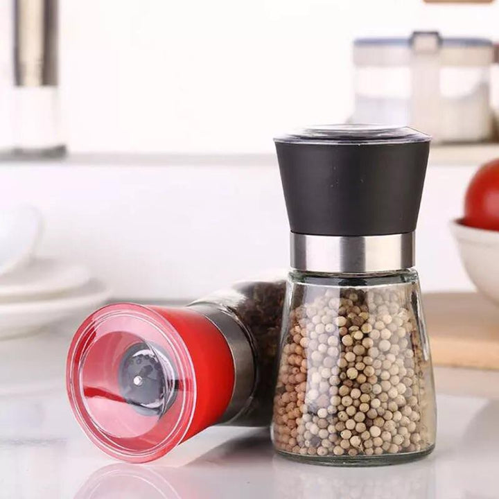 Salt and Pepper Glass Mills | kitchen item | Waseeh Pakistan