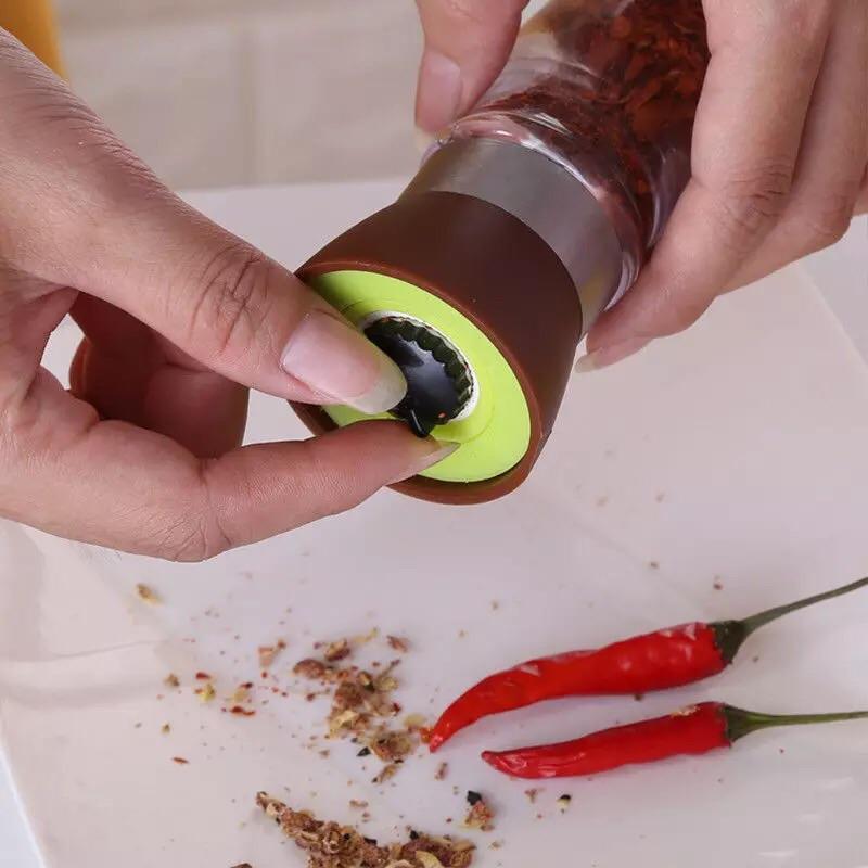 Salt and Pepper Glass Mills | kitchen item | Waseeh Pakistan