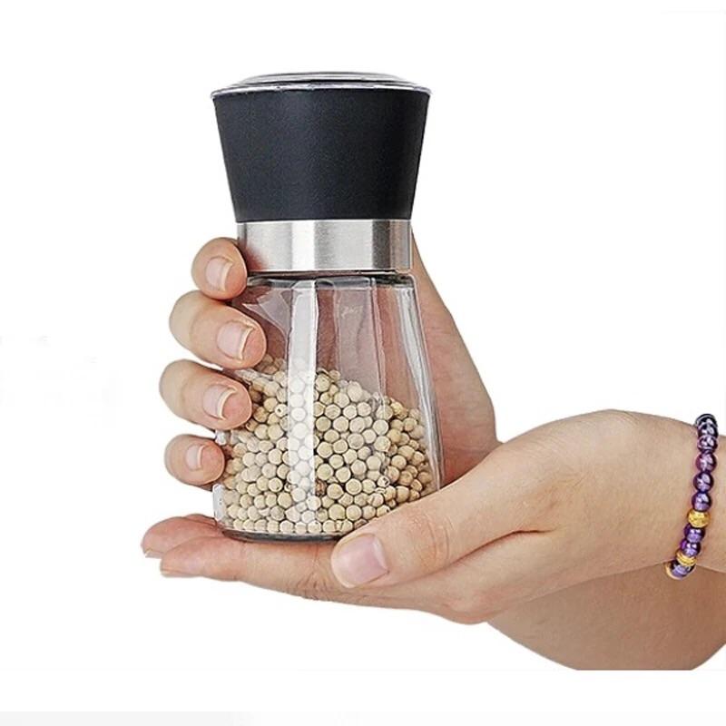 Salt and Pepper Glass Mills | kitchen item | Waseeh Pakistan