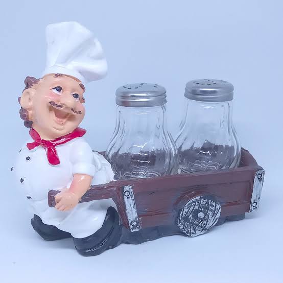 Salt and Pepper (On Cart) | kitchen item | Waseeh Pakistan