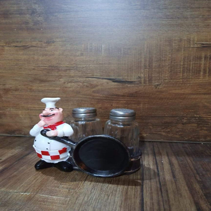 Salt and pepper Set (Shy Chef) | kitchen item | Waseeh Pakistan