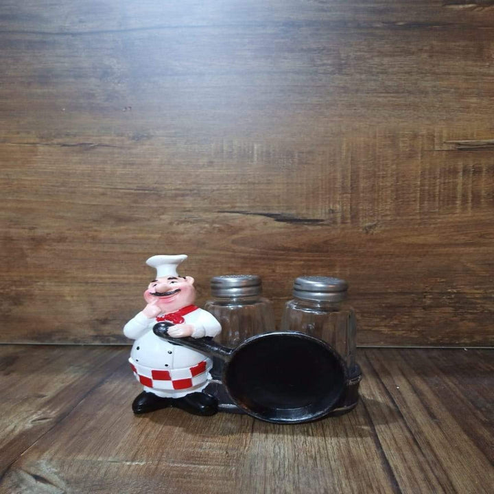 Salt and pepper Set (Shy Chef) | kitchen item | Waseeh Pakistan