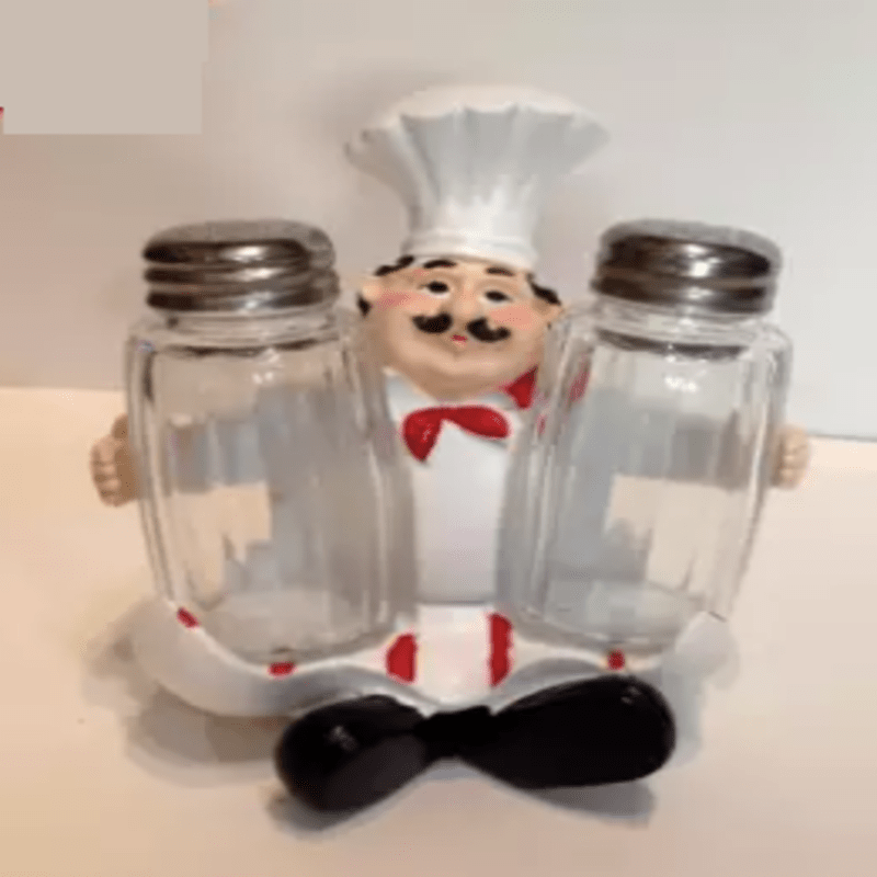 Salt & Pepper Set (Caring Chef) | kitchen item | Waseeh Pakistan