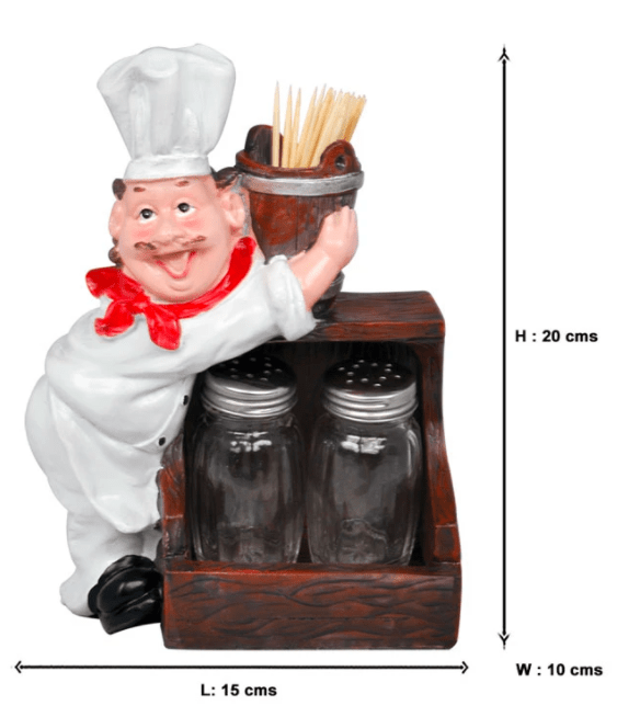 Salt &amp; Pepper Set (Chef American Holding Style) | kitchen item | Waseeh Pakistan
