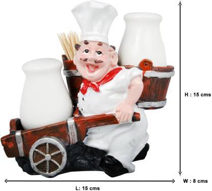 Salt &amp; Pepper Set (Chef American Towing Trolley Style) | Home Décor | Waseeh Pakistan