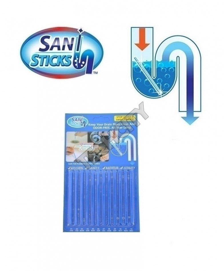 Sani Drain Cleaning Sticks (Pack of 2) | kitchen item | Waseeh Pakistan