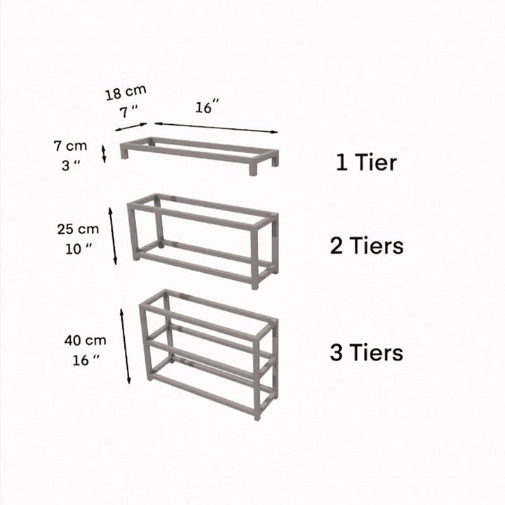 Schuhregal Metal Shoe Oganizer Storage Rack - Special | Not Sale FB | Waseeh Pakistan