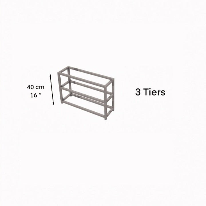 Schuhregal Metal Shoe Oganizer Storage Rack - Special | Not Sale FB | Waseeh Pakistan