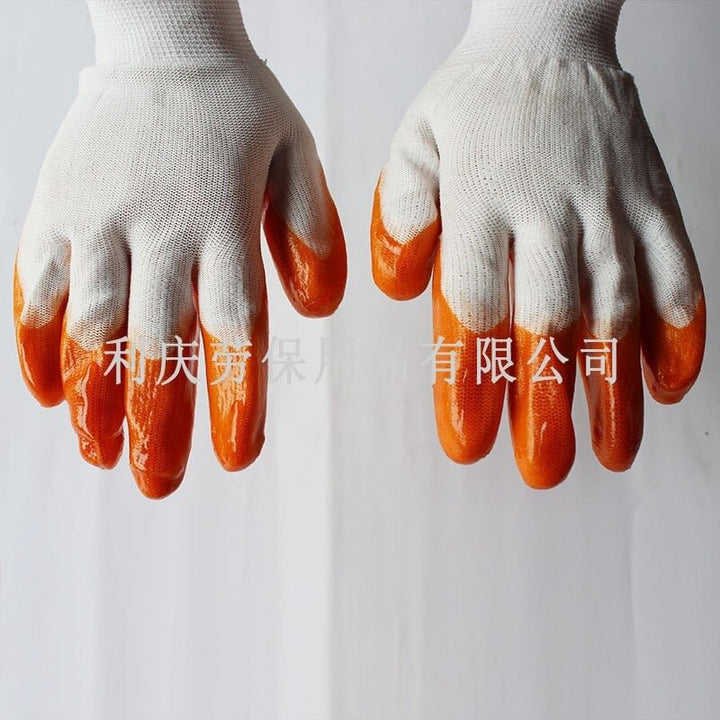 Semi-trailer Yellow Glue Rubber Gloves | Mix &amp; Match | Waseeh Pakistan