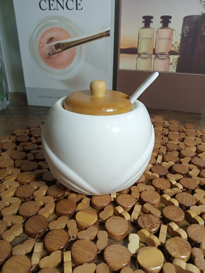 Sensuous Ceramic Home Office Tea Coffee Sugar Pots | kitchen item | Waseeh Pakistan