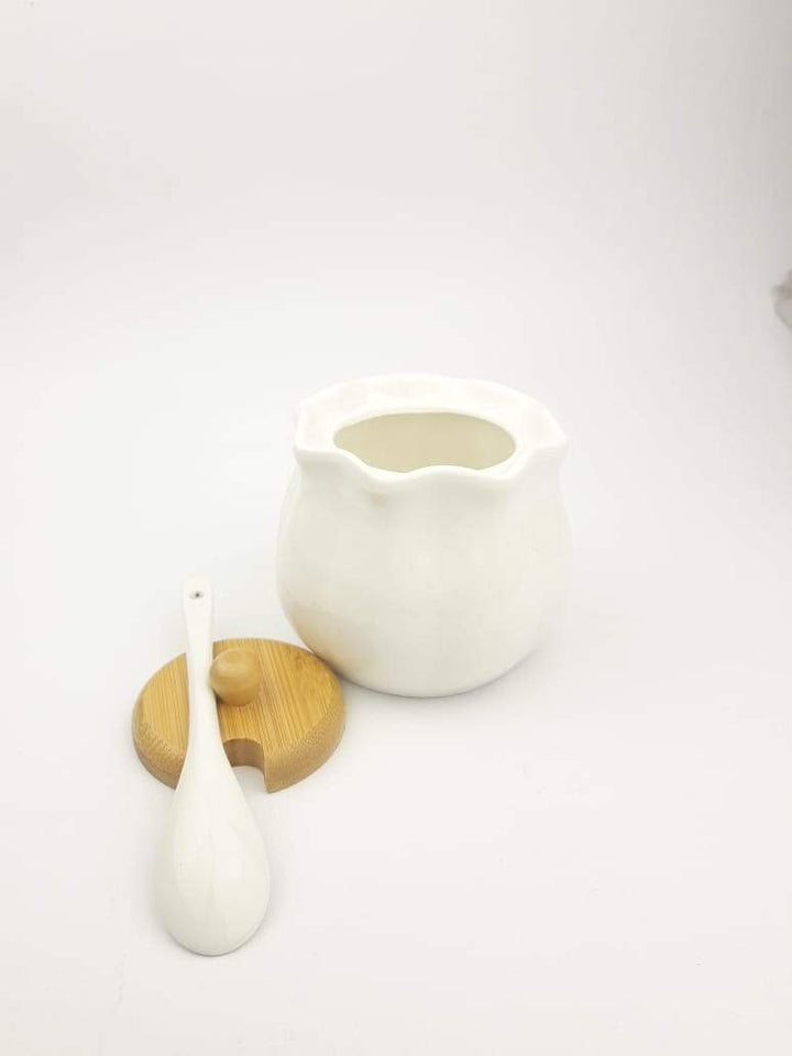 Sensuous Ceramic Home Office Tea Coffee Sugar Pots | kitchen item | Waseeh Pakistan