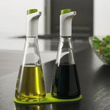 Green Oil / Vinegar Dispenser Set - waseeh.com