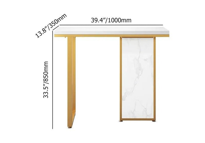 Seyfert Modern Rectangular Living Lounge Drawing Room Entryway Console Table - Special | Furniture | Waseeh Pakistan