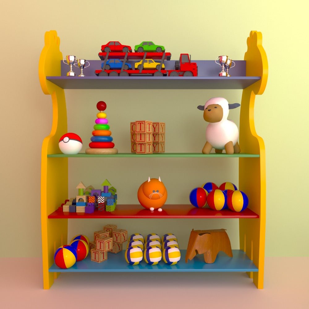 Shady Giraffe Kids Toy Bookcase Organizer Rack | Furniture | Waseeh Pakistan