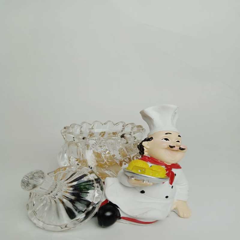 Sheff Crystal Candy Serving Jar | kitchen item | Waseeh Pakistan
