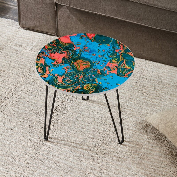 Shining Pool Living Lounge Center Side Sofa Hairpin Table | Furniture | Waseeh Pakistan