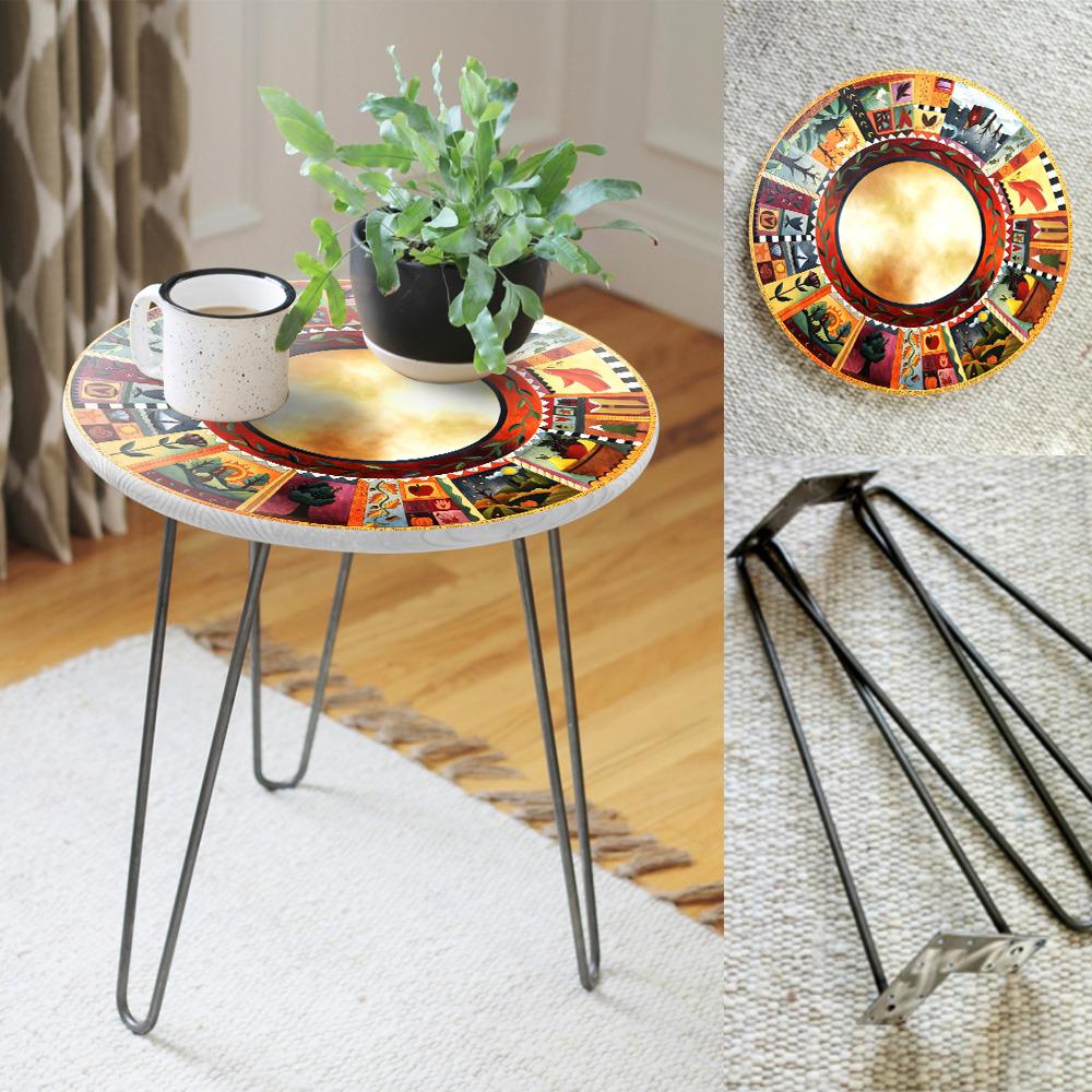 Sierra Madre Living Lounge Coffee Center Side Hairpin Table | Furniture | Waseeh Pakistan