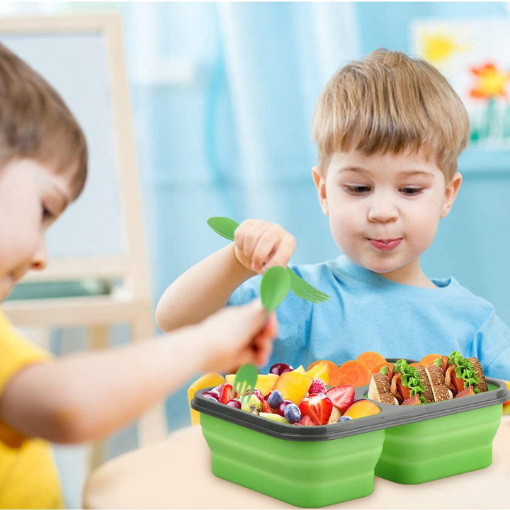 Silicone Foldable Lunchbox | kitchen item | Waseeh Pakistan