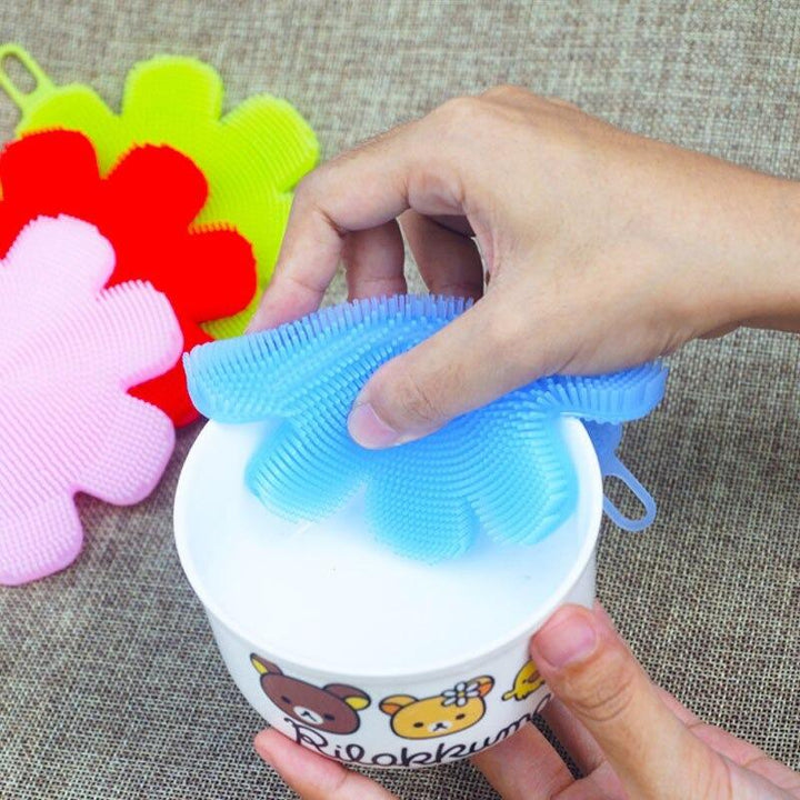 Silicone Kitchen Bathroom Sponge Pads | kitchen item | Waseeh Pakistan