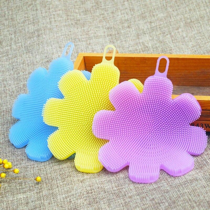 Silicone Kitchen Bathroom Sponge Pads | kitchen item | Waseeh Pakistan