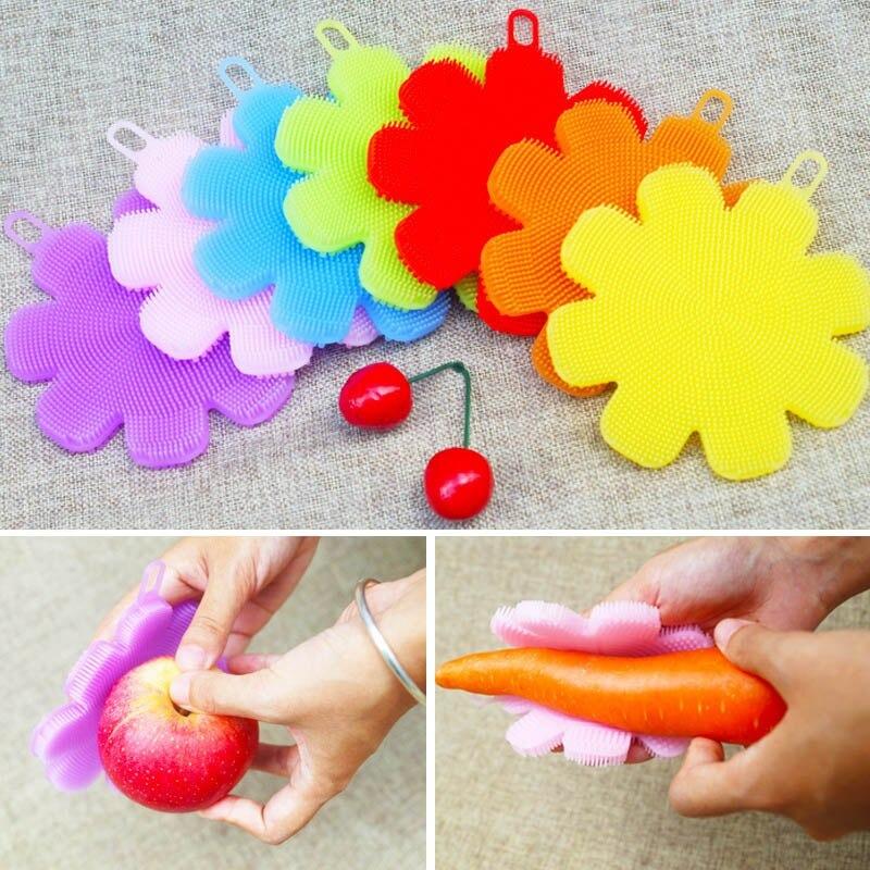 Silicone Kitchen Bathroom Sponge Pads | kitchen item | Waseeh Pakistan