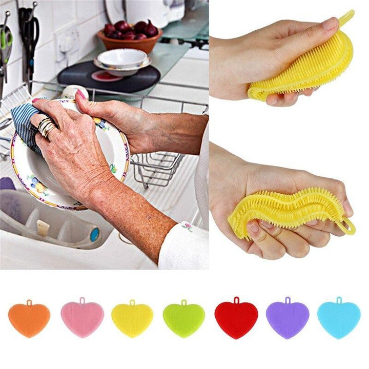Silicone Kitchen Bathroom Sponge Pads | kitchen item | Waseeh Pakistan