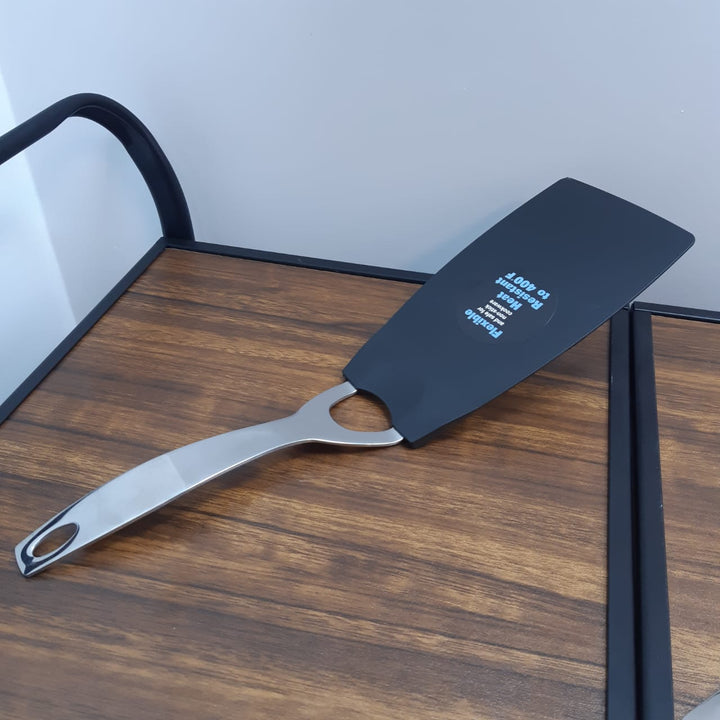 Silicone Steel Spoons | kitchen item | Waseeh Pakistan