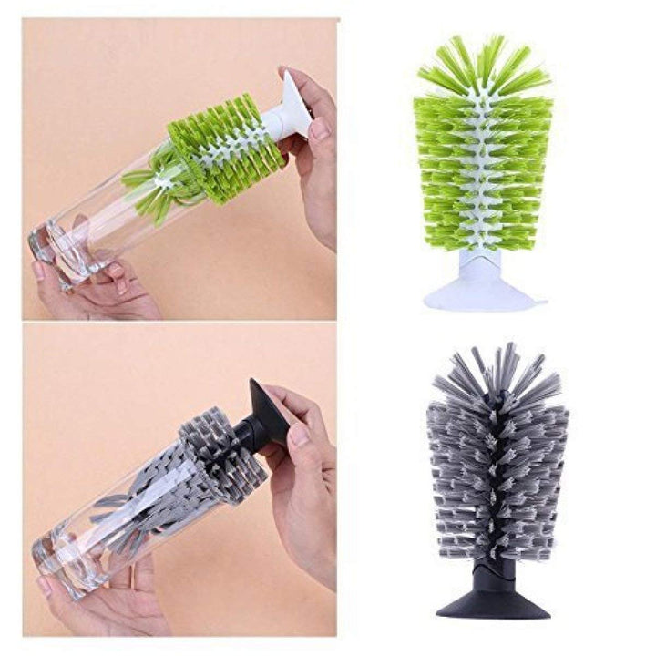Silicone Suction Base Sink Brush | kitchen item | Waseeh Pakistan