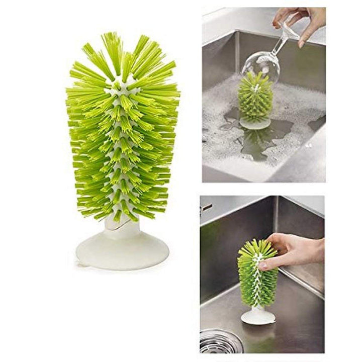 Silicone Suction Base Sink Brush | kitchen item | Waseeh Pakistan