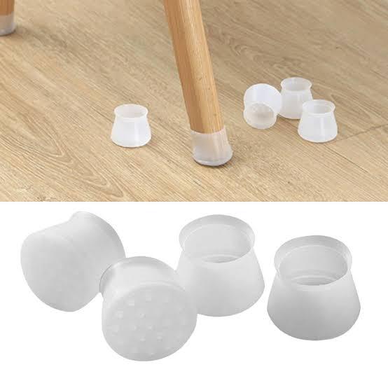 Silicone Table Chair Caps (Pack of 4) | Mix &amp; Match | Waseeh Pakistan