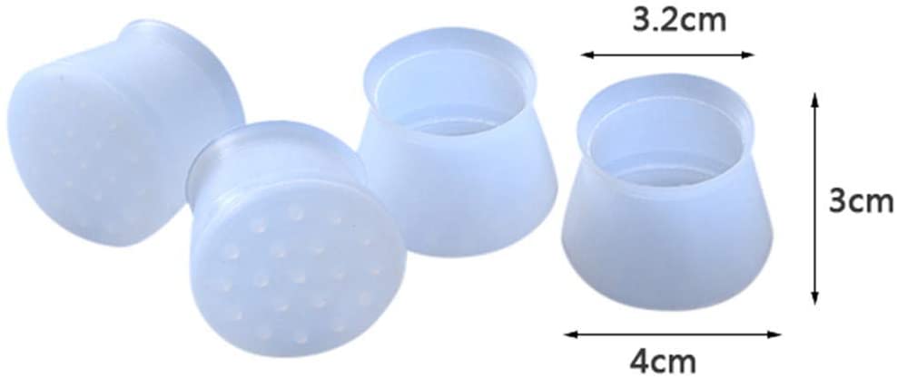 Silicone Table Chair Caps (Pack of 4) | Mix &amp; Match | Waseeh Pakistan