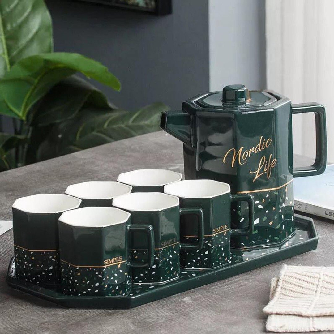 "Simple Imbroglio" Cup Set | kitchen item | Waseeh Pakistan