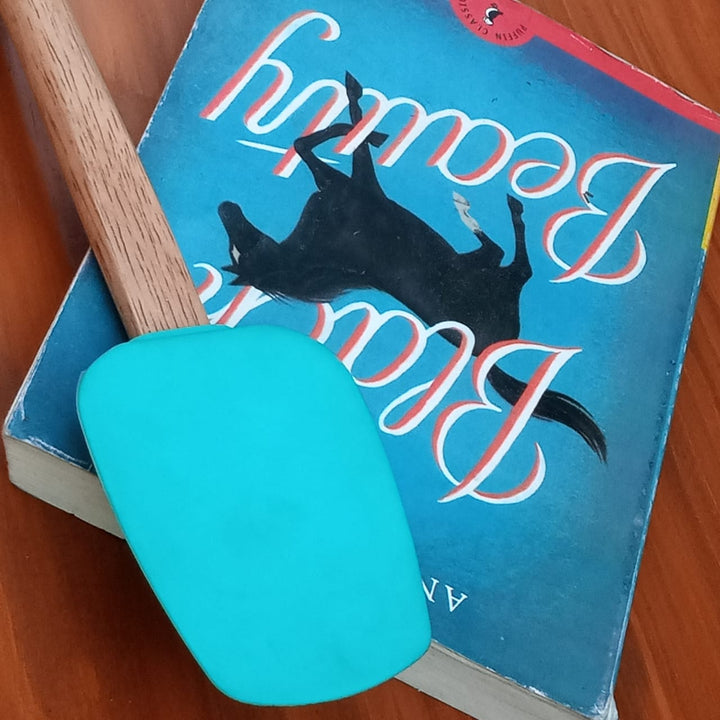 Simple Silicone Bamboo Spatula | kitchen item | Waseeh Pakistan