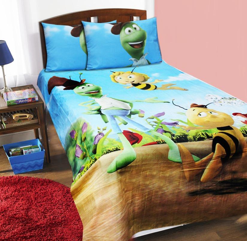Single Kids Bed Sheet - Bee | Home Décor | Waseeh Pakistan
