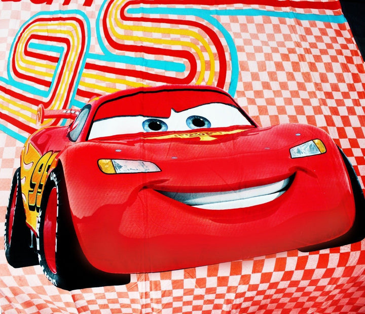 Single Kids Bed Sheet - Satin - Cars | Home Décor | Waseeh Pakistan