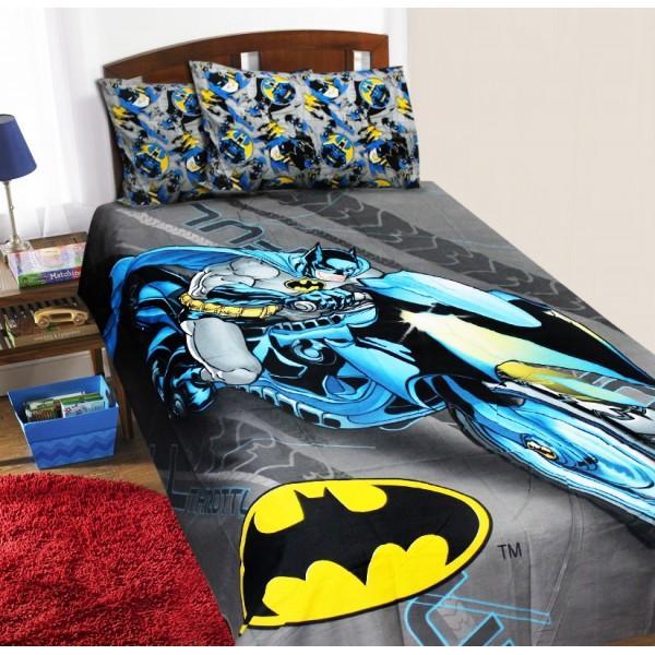 Single Kids Bed Sheet Set - Batman | Home Décor | Waseeh Pakistan