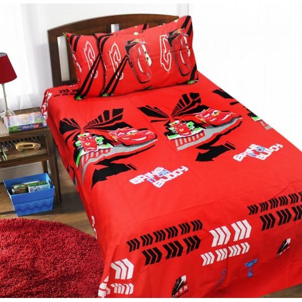 Single Kids Bed Sheet Set - Cars | Home Décor | Waseeh Pakistan