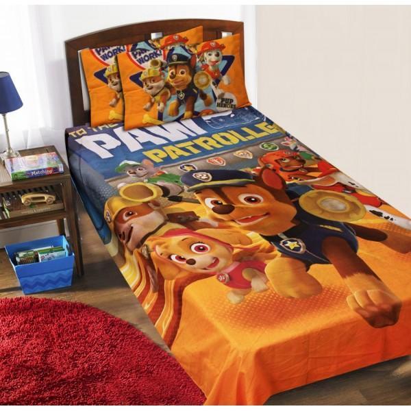Single Kids Bed Sheet Set - Paw Patrol | Home Décor | Waseeh Pakistan